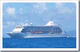 Cruise Ship in BVI