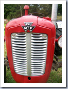 Tractor grill