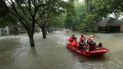 Hurricane Harvey, flooding in Houston