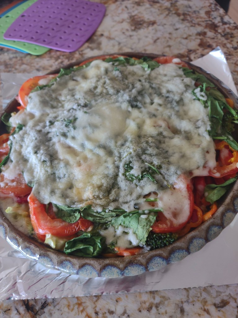 julie lary, scribbles writing, rajalary, ugly veggie quiche