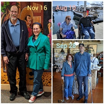 rajalary, Julie and Richard Lary